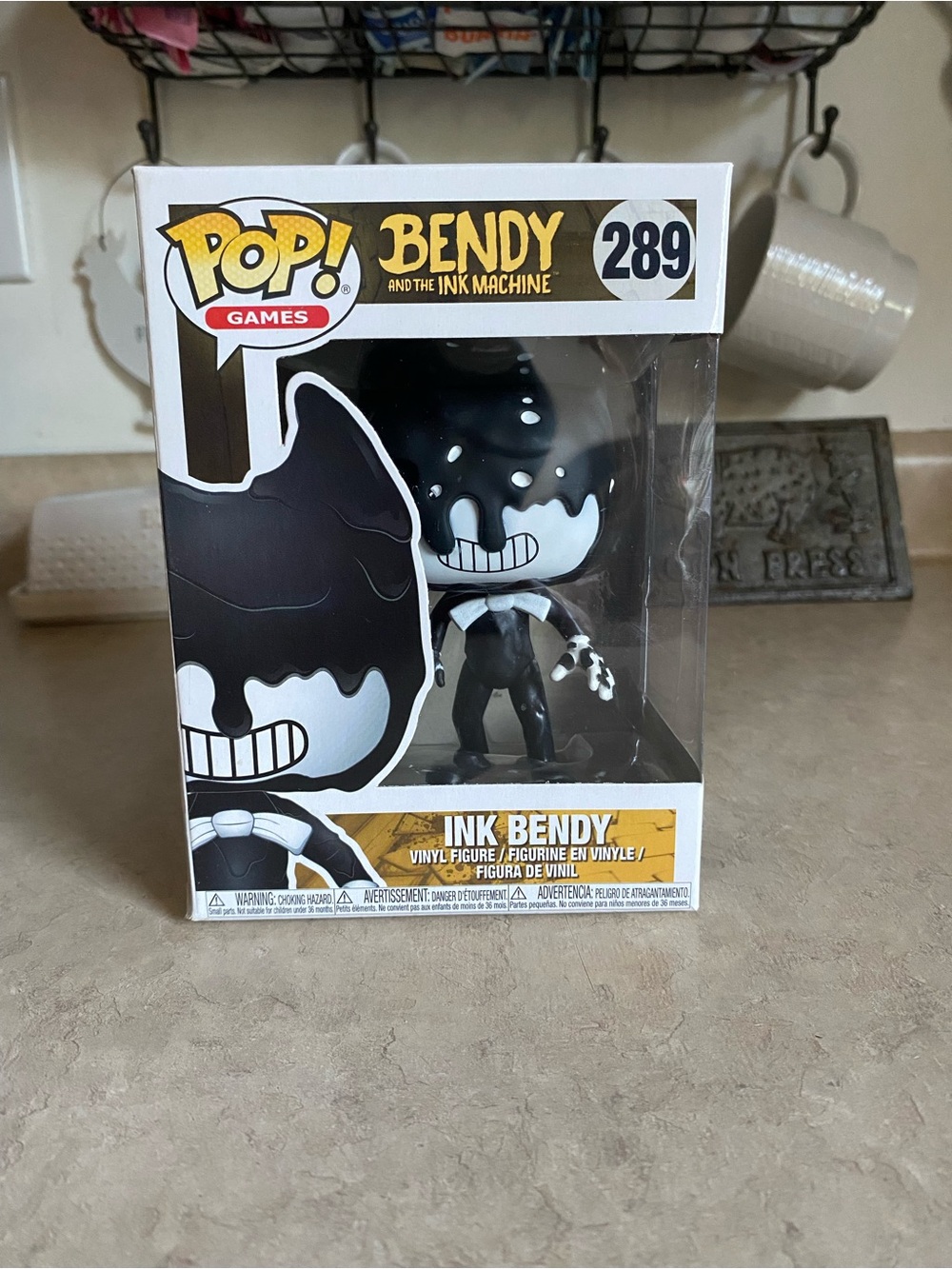 New Funko Pop Games Bendy and the Ink Machine Ink Bendy #289 Vinyl Figure NIB